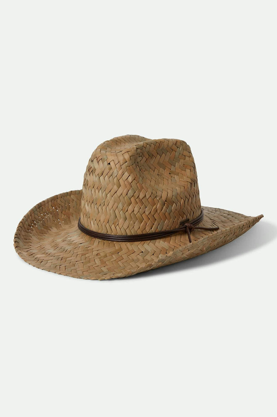 Brixton - Houston II Straw Cowboy in Tan