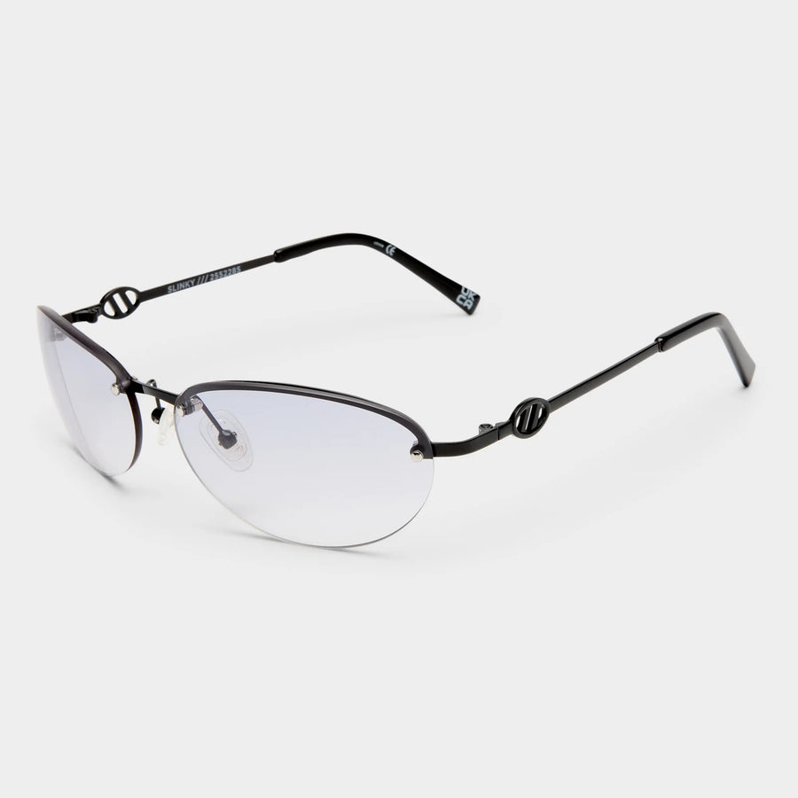LE SPECS Sunglasses - The Slinky in Black