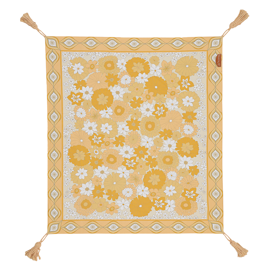 Wandering Folk - Lola Picnic Rug in Honey