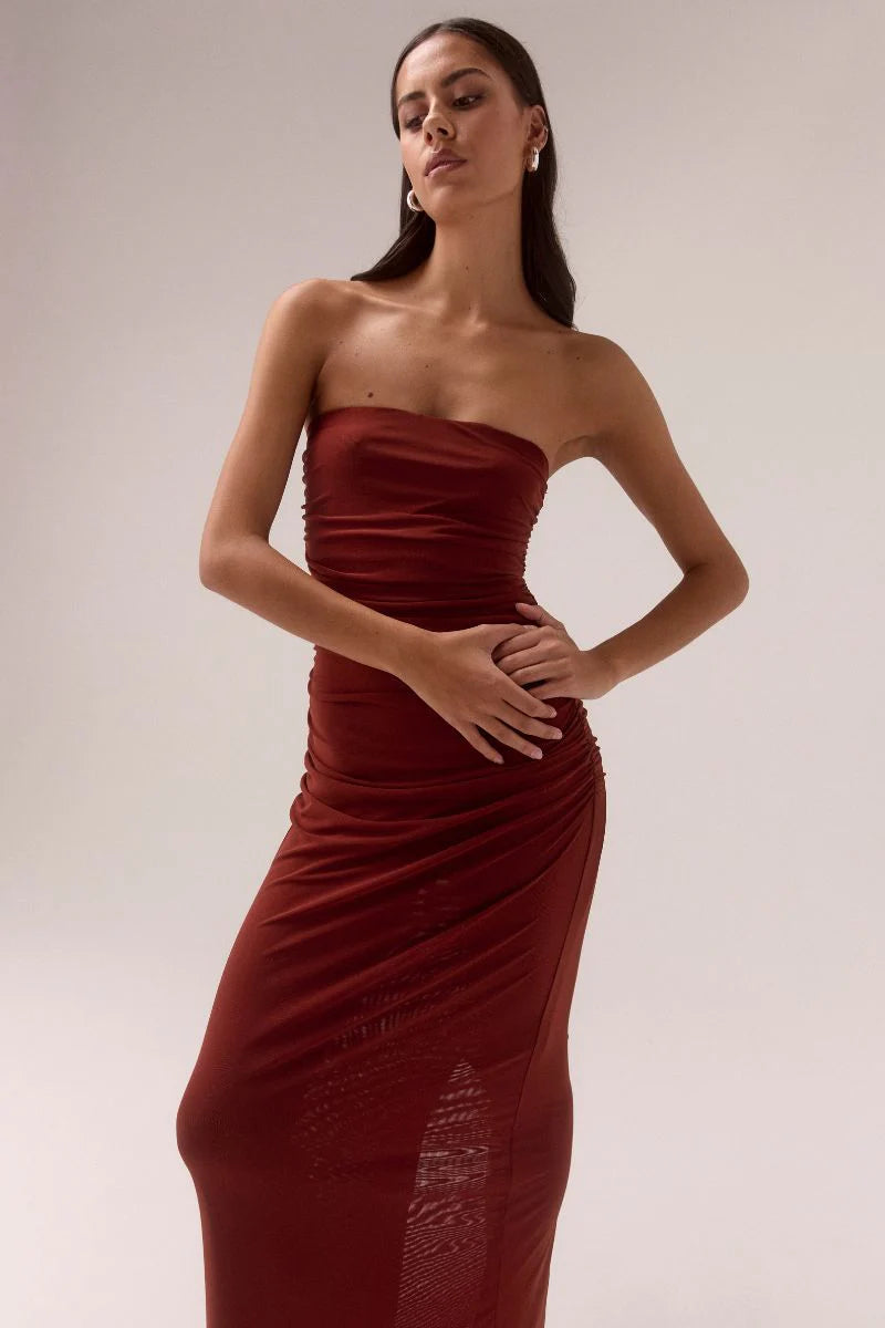 Sovere - Myriad Bolero Dress in Cinnamon