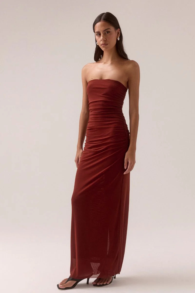 Sovere - Myriad Bolero Dress in Cinnamon