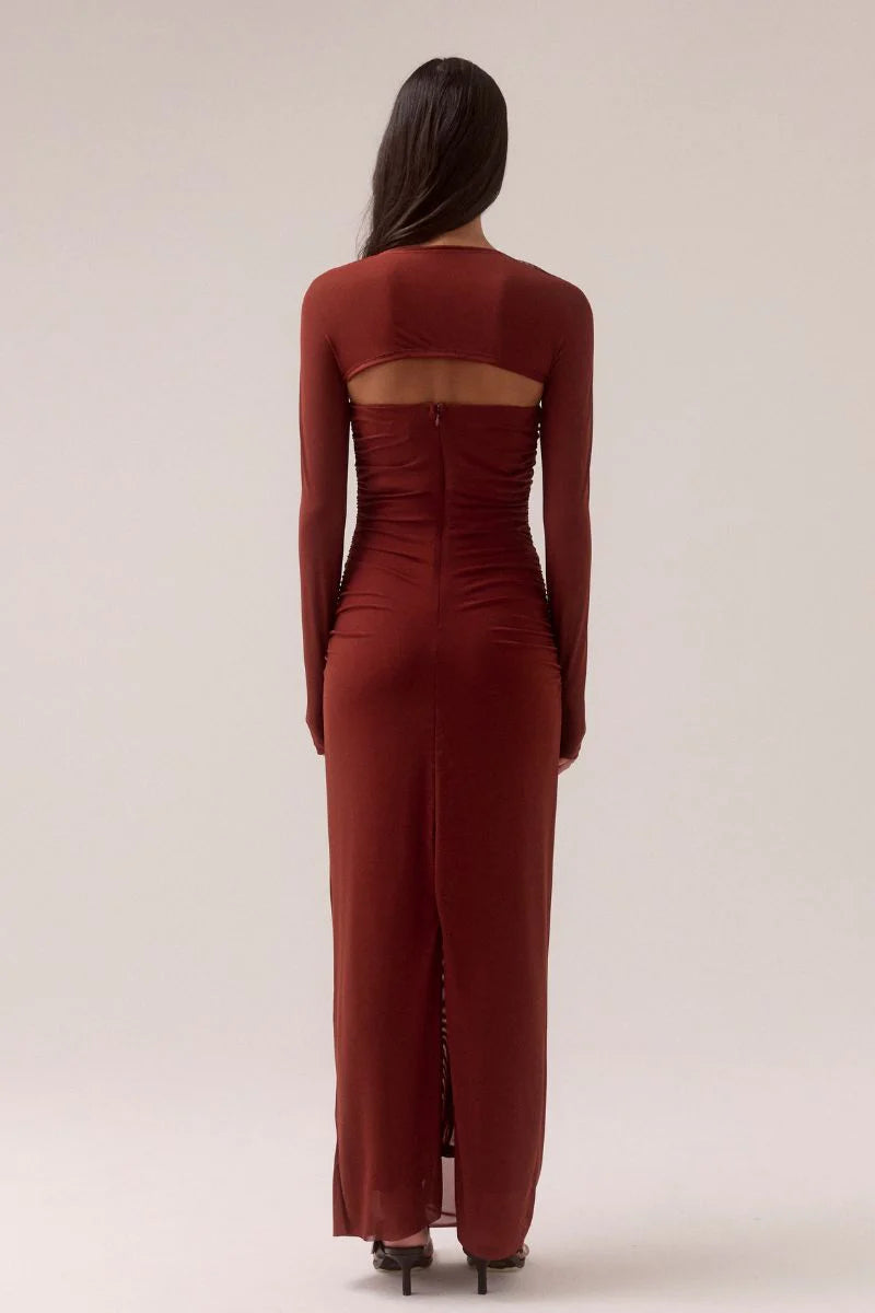 Sovere - Myriad Bolero Dress in Cinnamon
