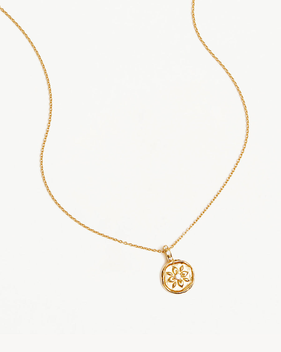 By Charlotte - Live in Love Necklace - Gold Vermeil