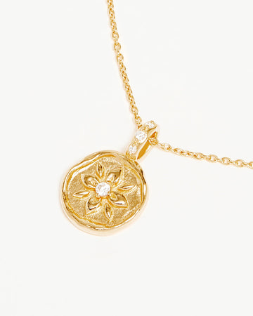 By Charlotte - Live in Love Necklace - Gold Vermeil