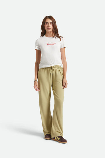 Brixton - Carefree Organic Garment Dye Lounge Pant in Elm