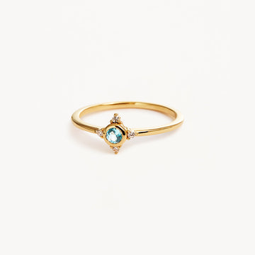 By Charlotte - Chasing Dreams Ring- Gold