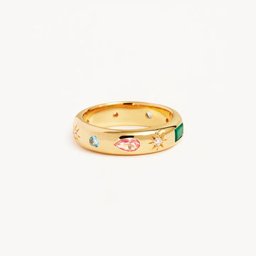 By Charlotte - Connect to the Universe Ring - Gold