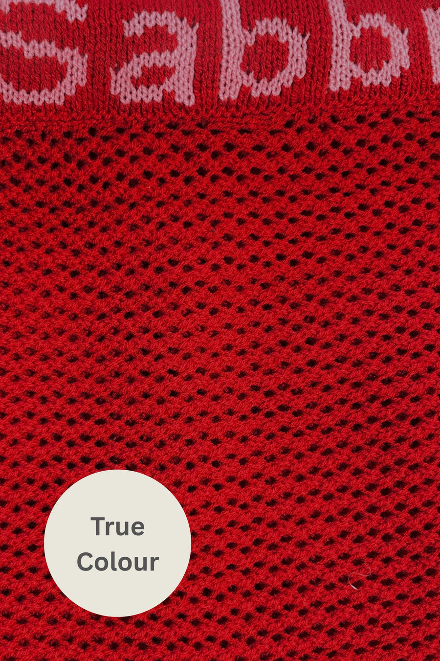 SABBI - The Plain Knit Bike Short in Red