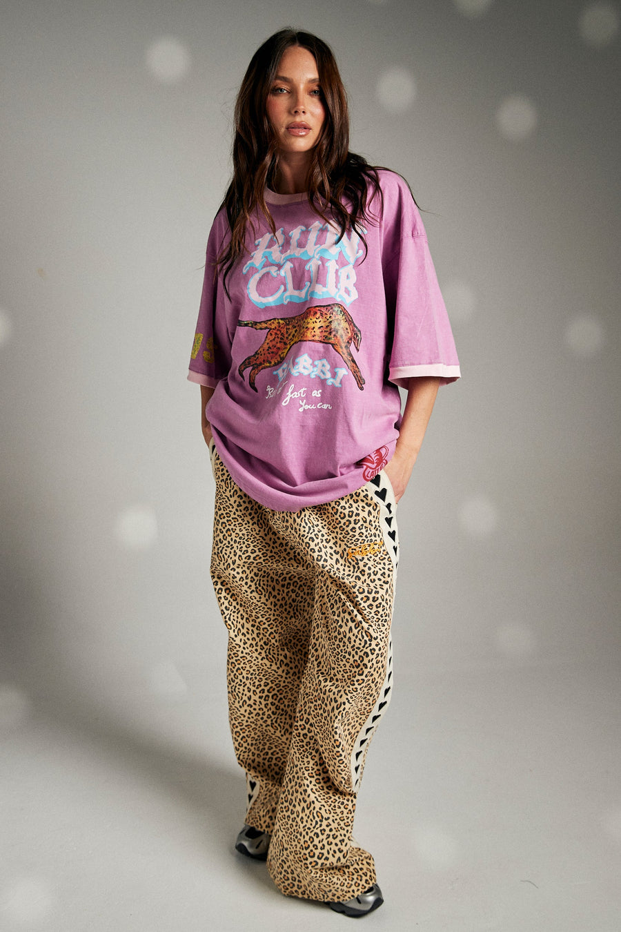 SABBI - Run Club Tee in Pink