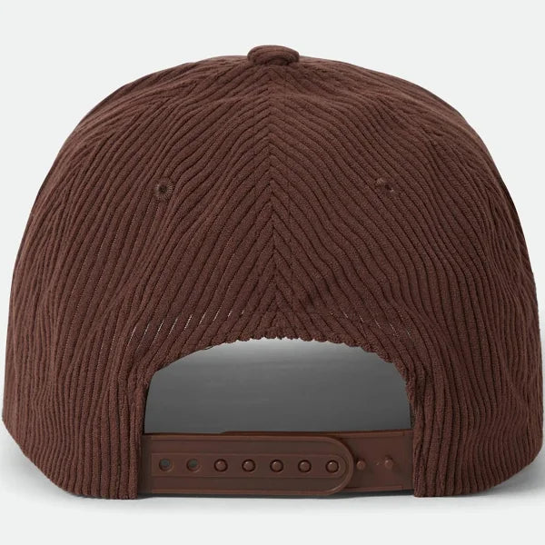 Brixton - Pierson C NP MP SNPK Cord Cap in Pinecone Brown