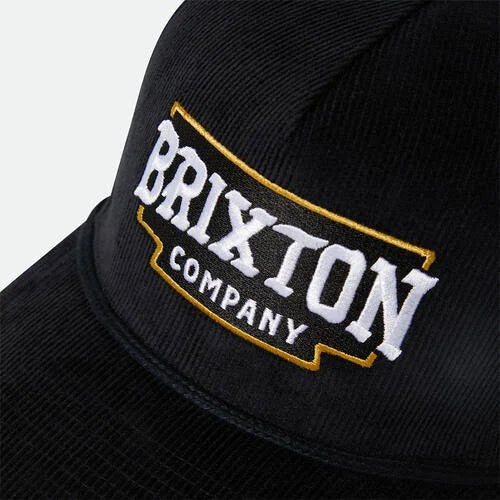Brixton - Pierson C NP MP SNPK Cap in Black