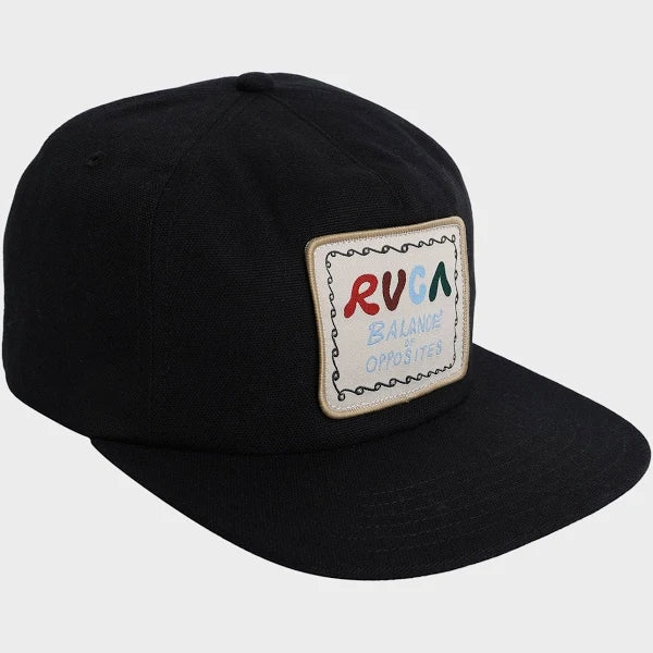 RVCA - Mel G Snapback Cap in Black