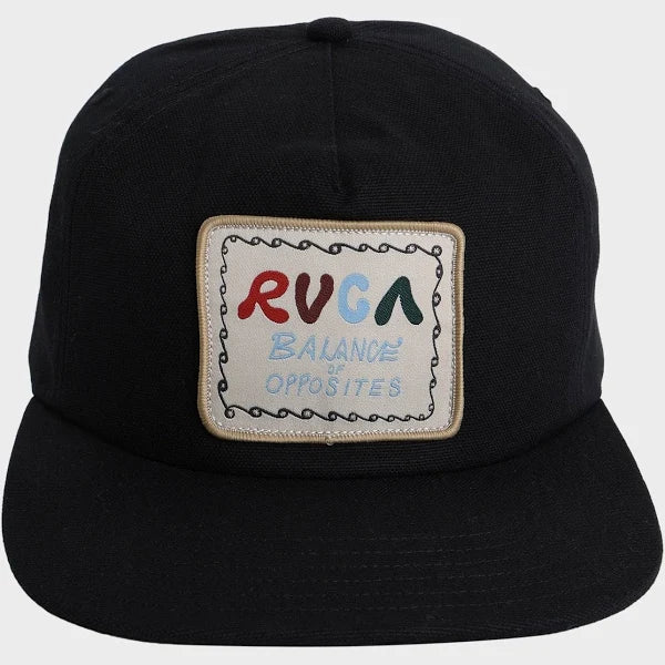 RVCA - Mel G Snapback Cap in Black