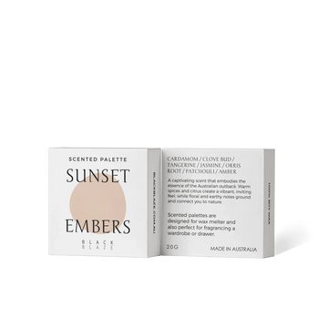 Black Blaze - Sunset Embers Scented Palette