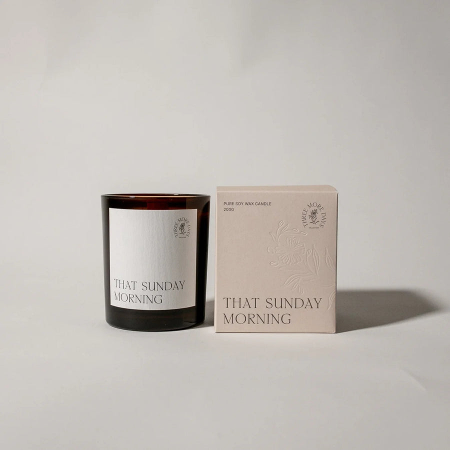 THREE MORE DAYS COLLECTION - That Sunday Morning