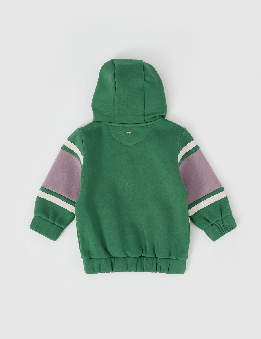 GOLDIE + ACE - Hooded Panel Sweater