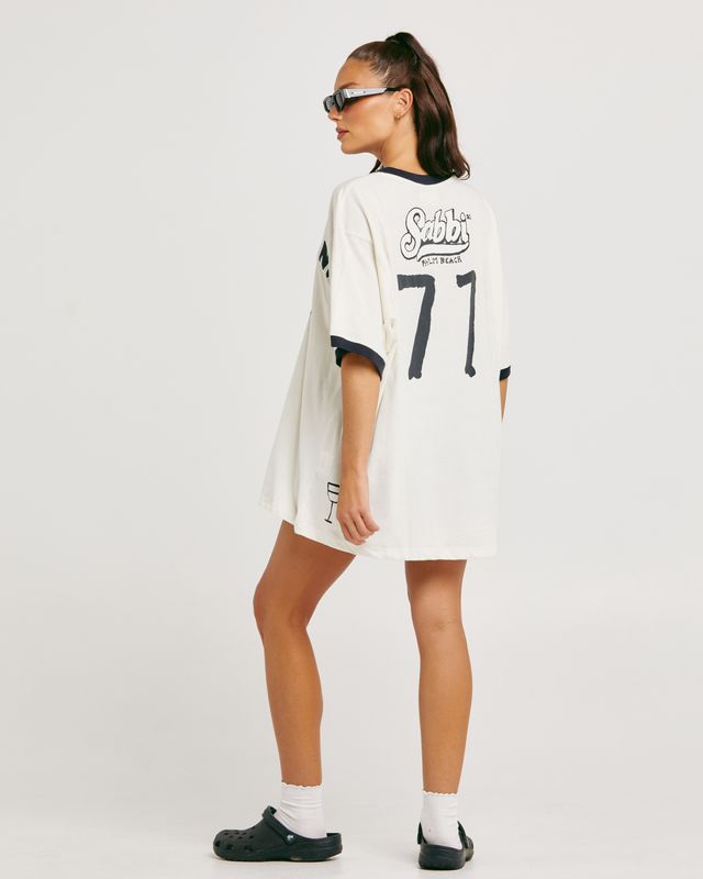 SABBI - The Overthink Tee in Marshmallow