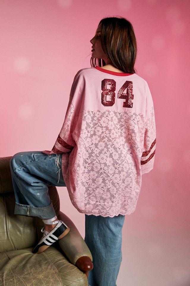 SABBI - The Team Love Jersey in Pink