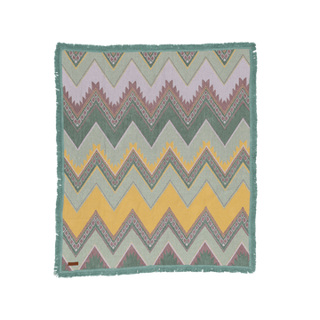 Wandering Folk - Jagger Throw in Mint