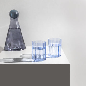 FAZEEK - TWO X WAVE GLASSES IN BLUE