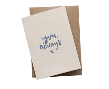 Hello Petal - You, Always Plantable Card