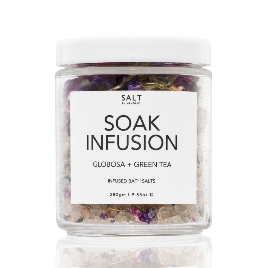 SALT BY HENDRIX - SOAK INFUSION // GLOBOSA + GREEN TEA